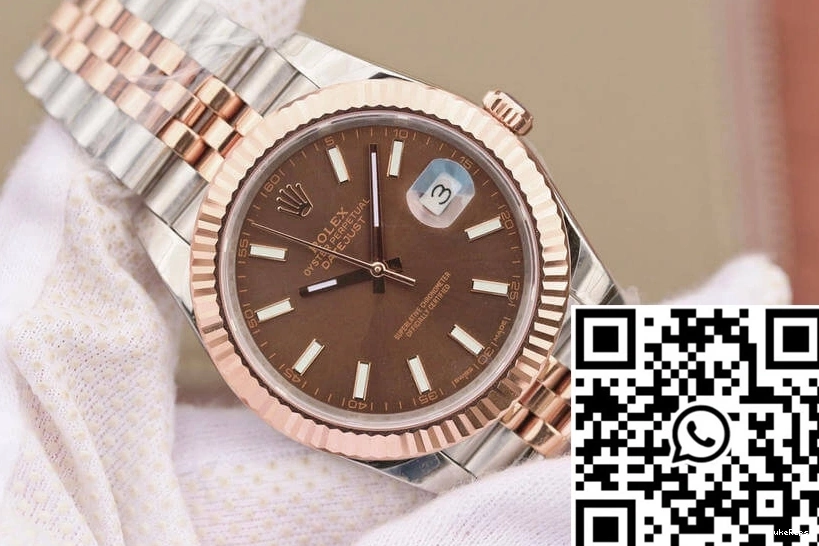 Datejust Rolex Color Dial M126331-0002 Factory Chocolate EW 0413